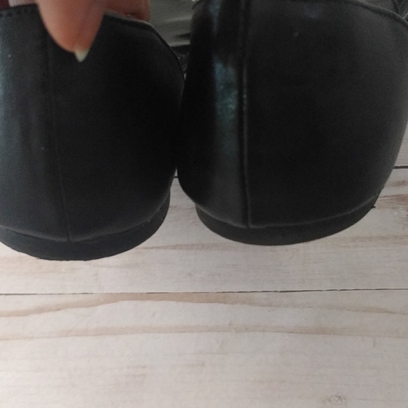 Black real leather sandals - Picture 3 of 10